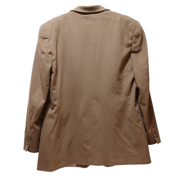 Pietrafesa Borgosesia Cashmere Blazer Womens 14 Camel/Tan Old Money Capsule - Picture 2 of 9